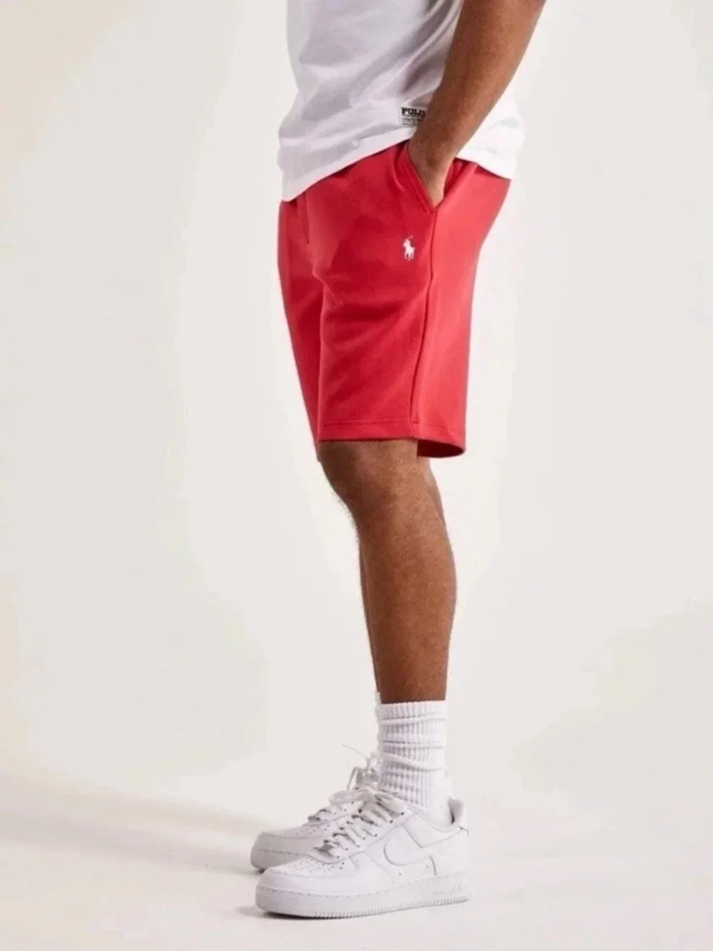 Polo Ralph Lauren Double Knit Sweat Shorts Mens Big & Tall Red NWT $110